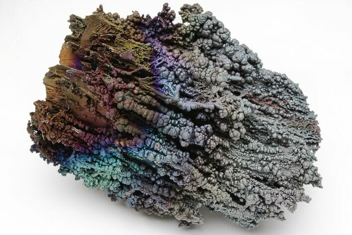 Vibrant, Iridescent Hematite After Goethite Formation - Georgia #209844